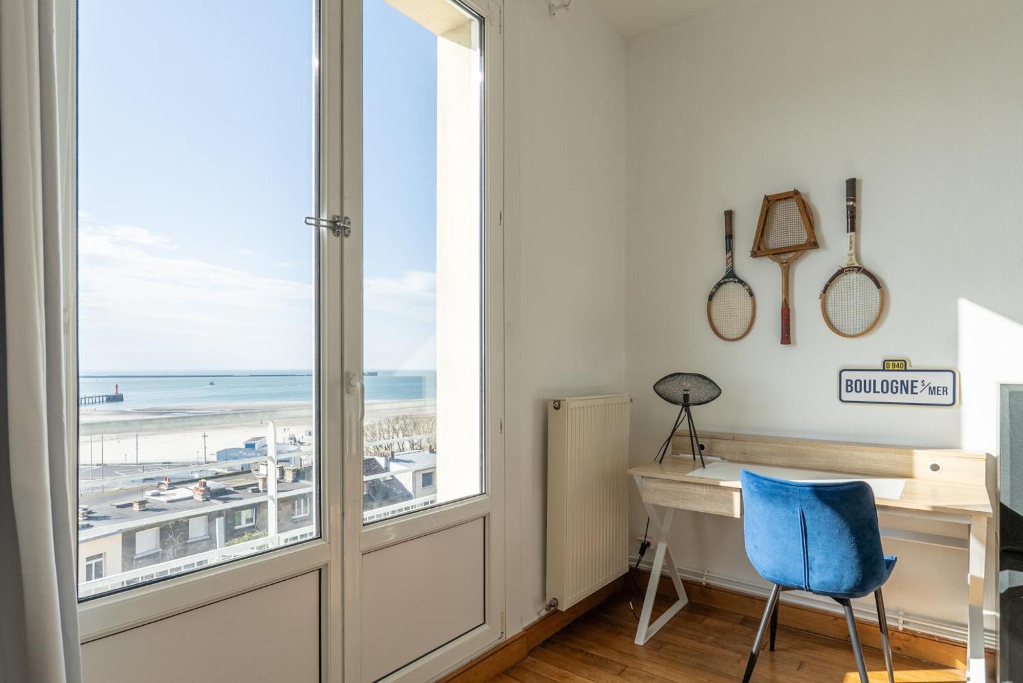 Superbe Vue Mer Face A Nausicaa Boulogne-sur-Mer Exterior foto